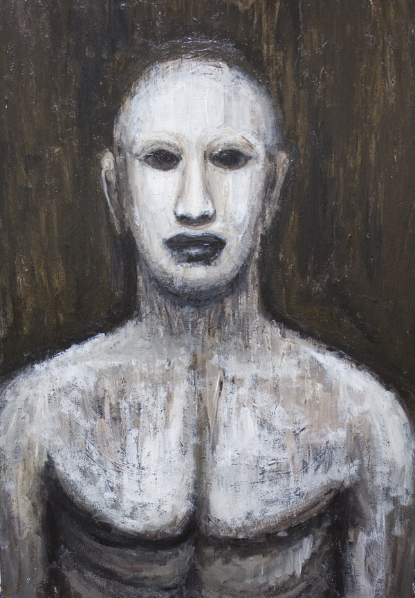 600x864 Golem New, Jewish, Folklore, Legendary, Scary, Eerie, Weird - Golem Painting