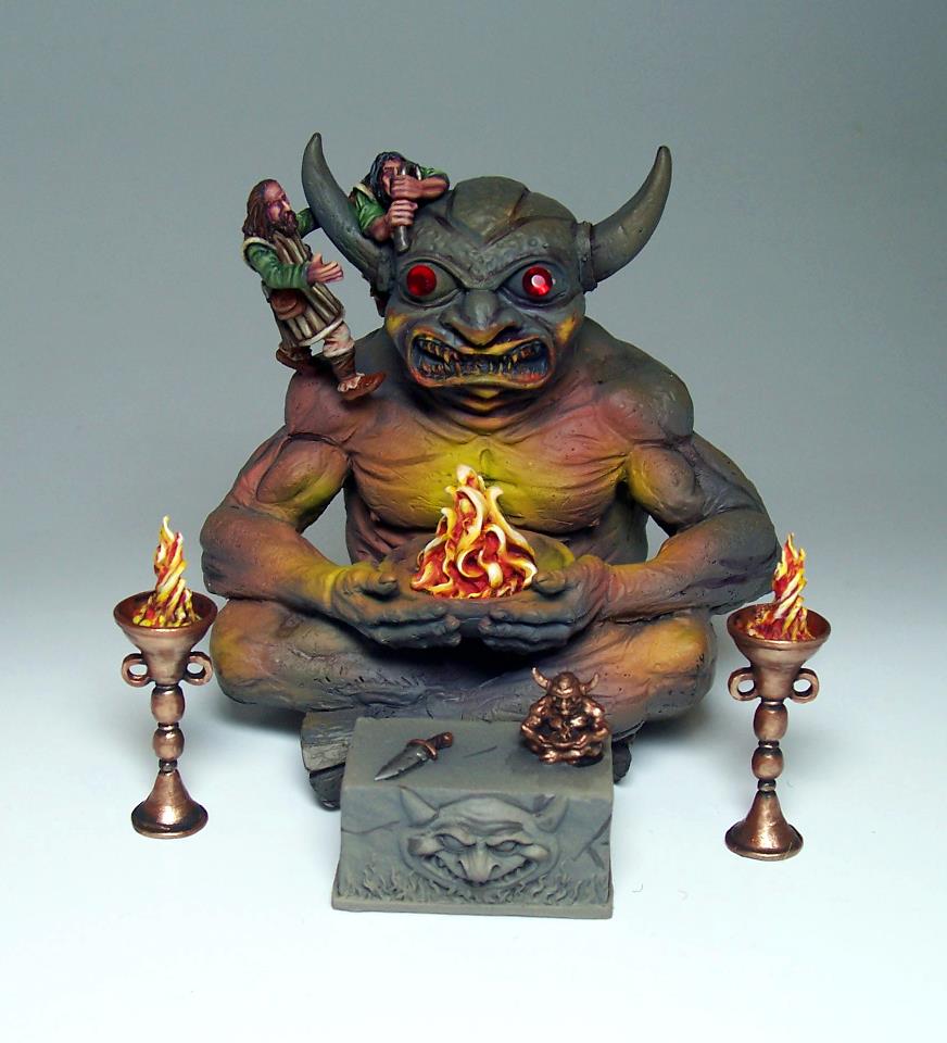 872x960 Golem Paint Up A Gem From Dungeons Past Beasts Of War - Golem Painting