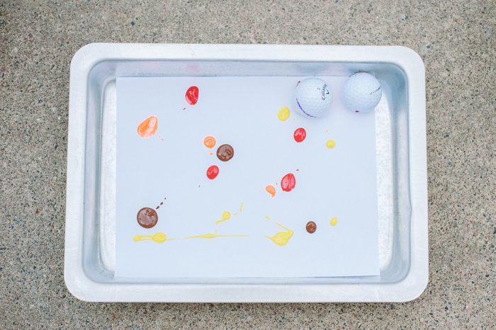 700x466 Kids Golf Ball Painting Craft Fall Kids Crafts Diy Mess Free - Golf Ball Painting