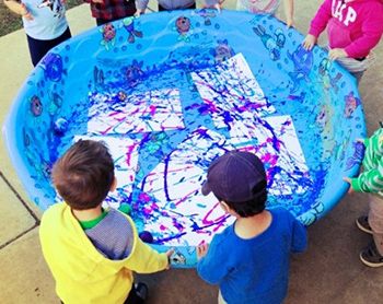 350x278 Golfball Painting Kids - Golf Ball Painting