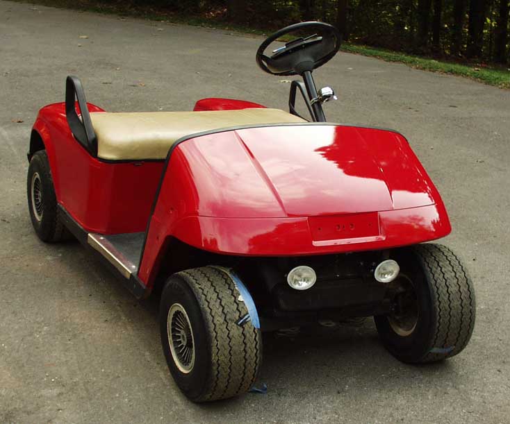 734x611 Mark Langford's Kr2s Project - Golf Cart Painting