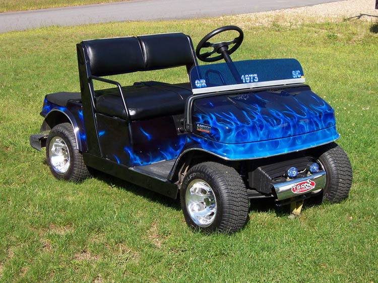 Golf Cart Painting at Explore collection of Golf Cart Painting