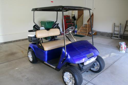 500x333 Custom Golf Cart - Golf Cart Painting