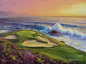 300x225 Golf Paintings Fine Art America - Golf Painting