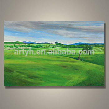 350x350 Wholesale Abstract Golf Painting On Canvas Outdoor Sport Oil - Golf Painting