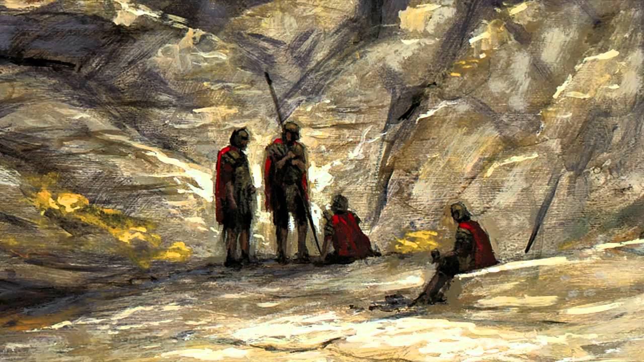 1280x720 Beneath Golgotha - Golgotha Painting