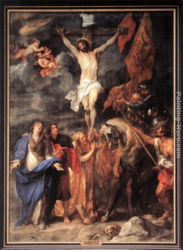 720x984 Sir Antony Van Dyck Golgotha Painting Best Paintings For Sale - Golgotha Painting