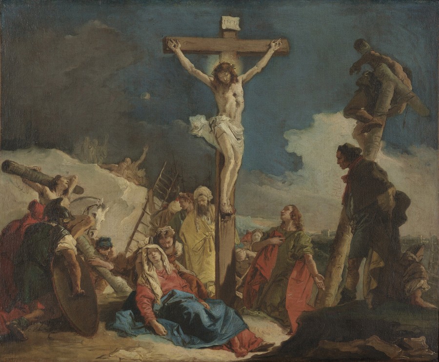 900x741 Boijmans Collection Online Golgotha - Golgotha Painting