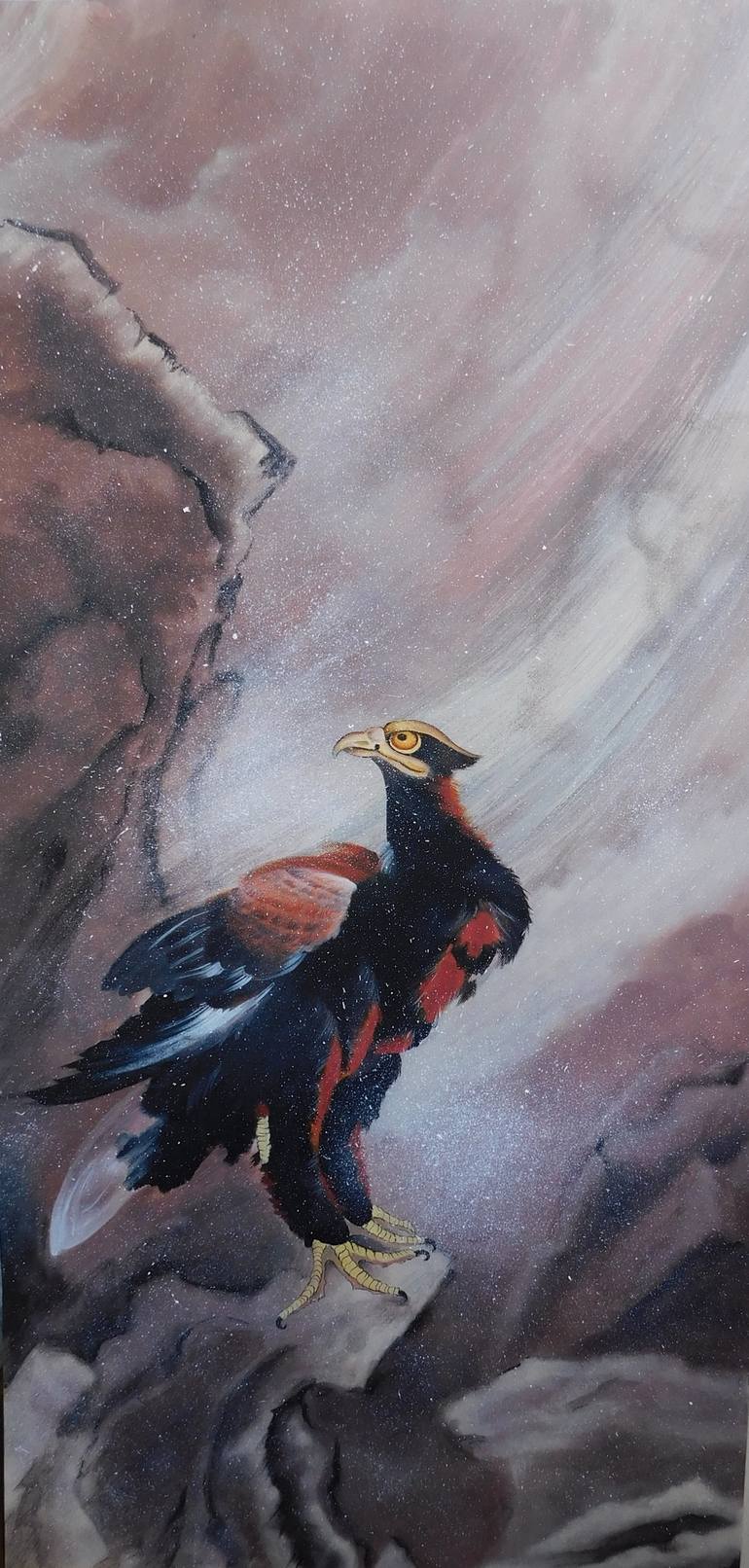 770x1612 Saatchi Art Gone With The Wind Painting By Tatiana Flores - Gone With The Wind Painting