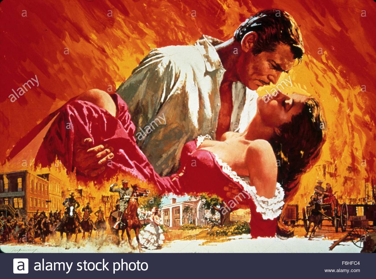 1300x965 1939, Film Title Gone With The Wind, Director Victor Fleming - Gone With The Wind Painting