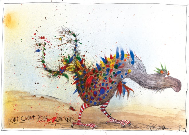 659x470 The Gonzo Art Of Ralph Steadman Rolling Stone Ralph Steadman - Gonzo Painting