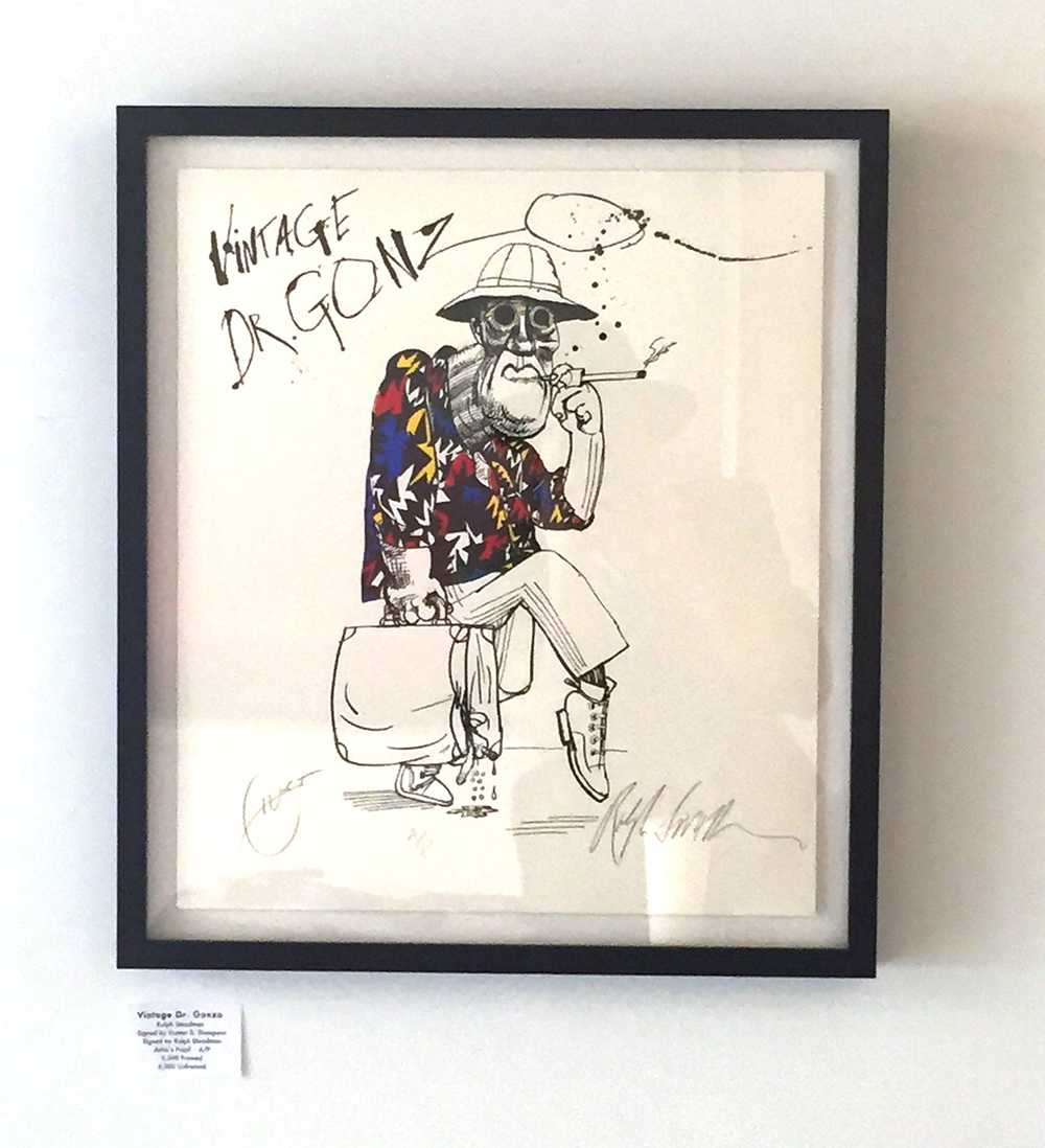 1000x1098 Vintage Dr. Gonzo Gonzo Gallery - Gonzo Painting