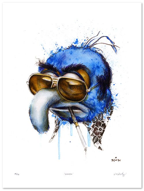 500x663 Gonzo's Gonzo Imitation Gonzo Comic - Gonzo Painting