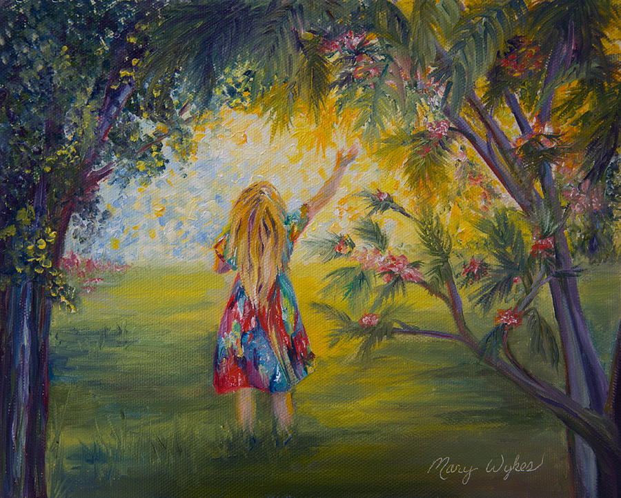 900x722 Good Morning Sunshine Painting By Mary Beglau Wykes - Good Morning Painting