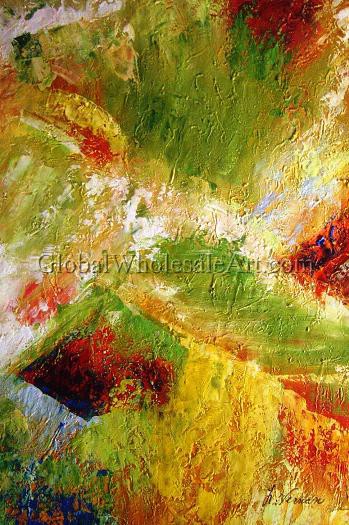 349x525 A Good Morning Abstract - Good Morning Painting