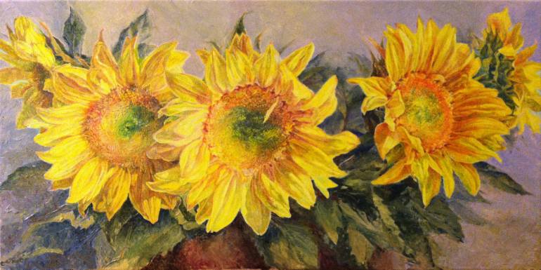 770x385 Saatchi Art Good Morning Painting By Tatjana Wolkowa - Good Morning Painting