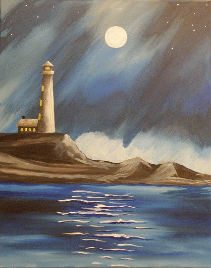 426x542 Paint Party - Good Night Painting
