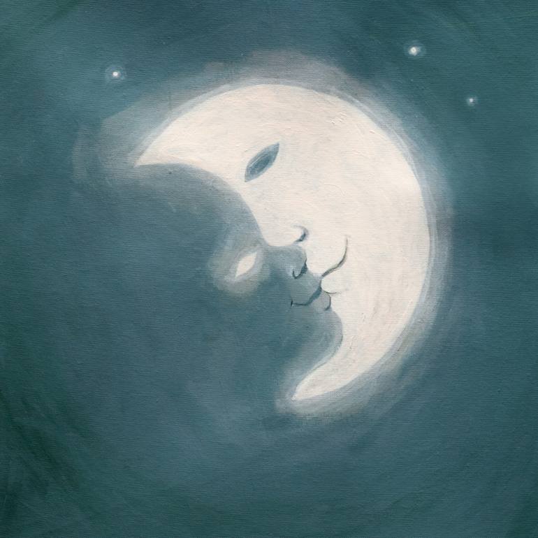 770x770 Saatchi Art - Good Night Painting