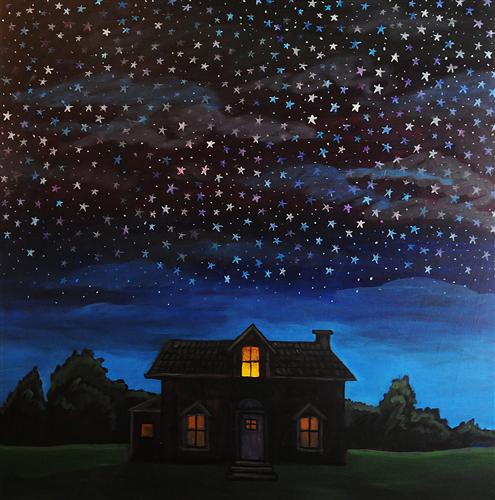 495x500 Good Night Kira Yustak - Good Night Painting