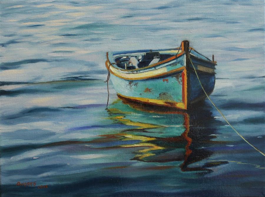 900x671 Good Memories Andres Lopez - Good Painting