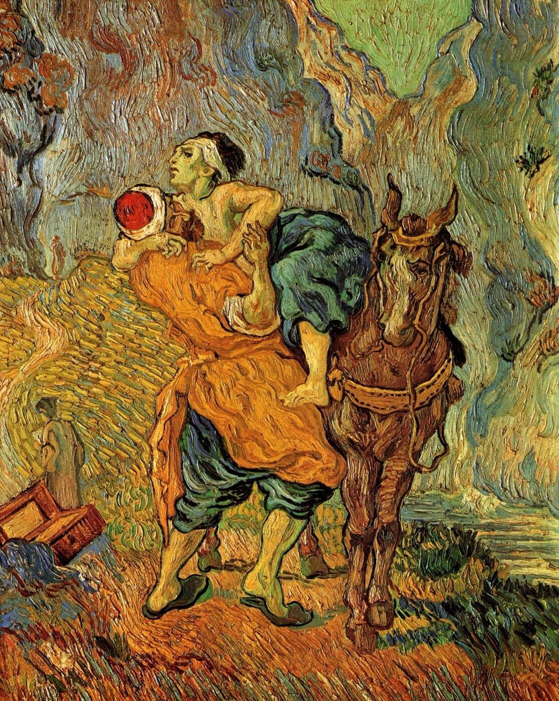 1116x1400 The Good Samaritan - Good Samaritan Painting