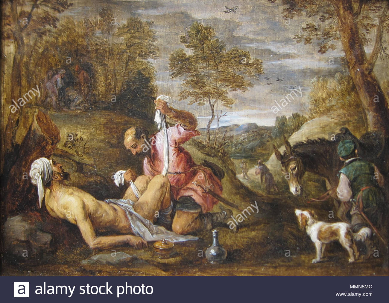 1300x1015 The Good Samaritan By David Teniers The Younger After Painting By - Good Samaritan Painting
