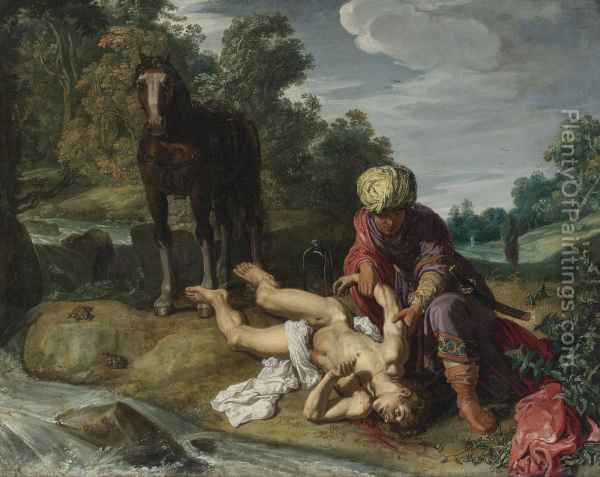 600x477 The Good Samaritan Oil Painting Reproduction By Pieter Lastman - Good Samaritan Painting