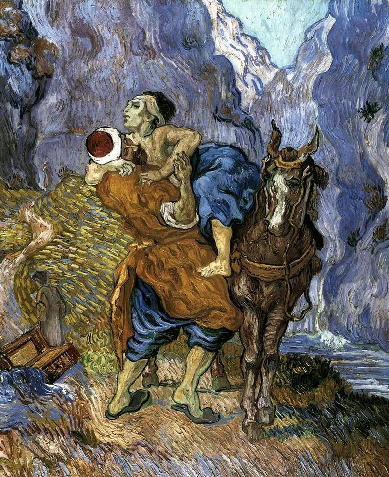 800x980 Artwork By Vincent Van Gogh - Good Samaritan Painting