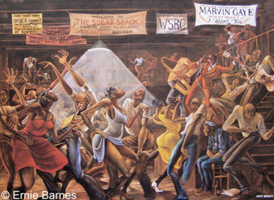 400x293 Artist Of Famous Painting Ernie Barnes Urban - Good Times Tv Show Painting