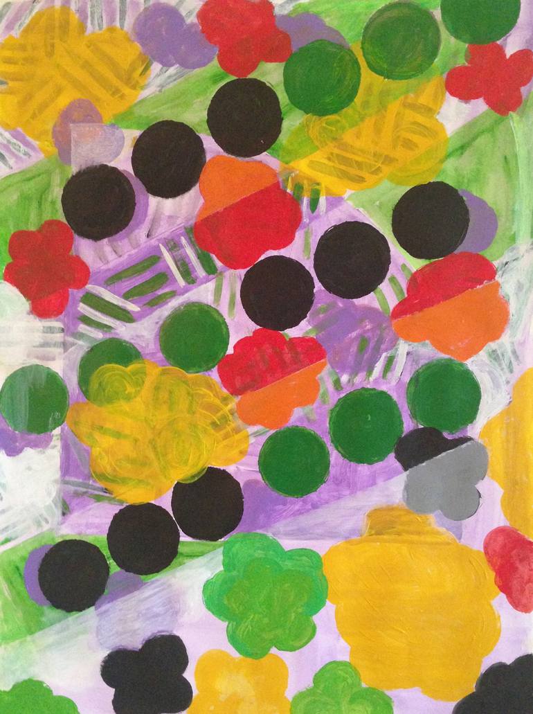 770x1031 Saatchi Art Good Vibes Painting By Philip Ofili - Good Vibes Painting