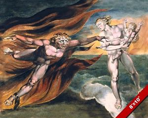 300x240 Angel Vs Devil For Soul Of Child Good V Evil Painting Christian - Good Vs Evil Painting