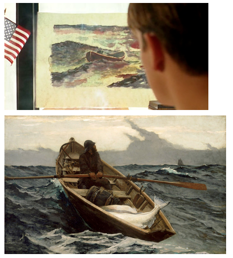 473x523 Aj Guff Good Will Hunting And The Landscape Art - Good Will Hunting Painting