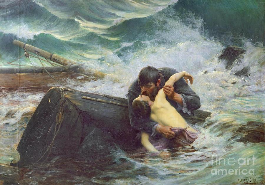 900x630 Goodbye Painting By Motionage Designs - Goodbye Painting