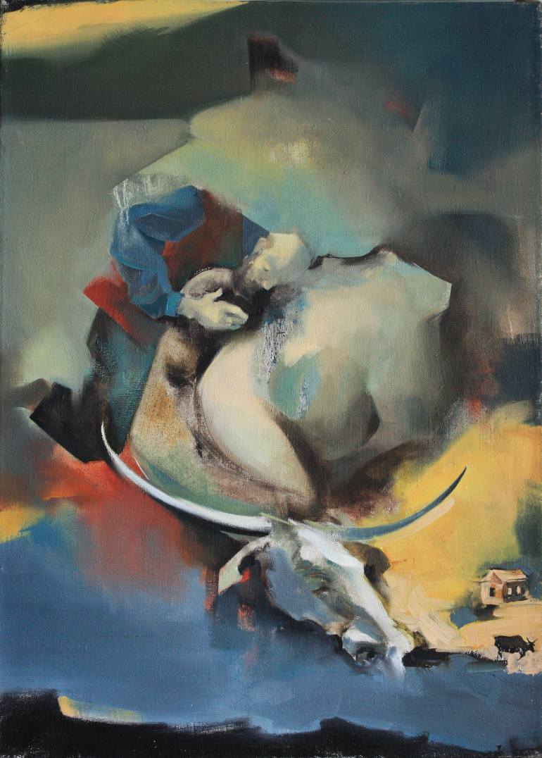 770x1076 Saatchi Art Goodbye Painting By Lilya Kouhan - Goodbye Painting