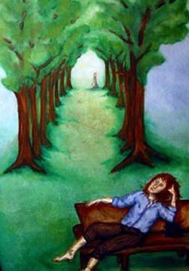 770x1104 Saatchi Art Saying Goodbye Painting By Melissa Ulto - Goodbye Painting