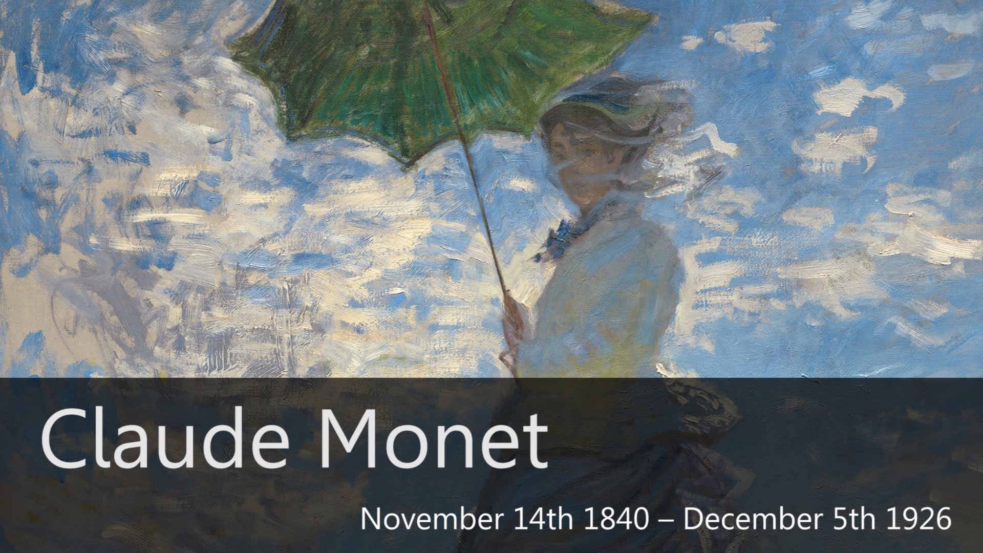 1920x1080 Claude Monet Biography - Goodbye Painting