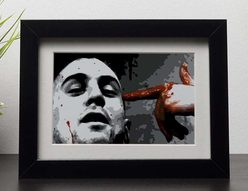 800x617 Movie Amp Tv Framed Prints Canvas Art Rocks Tagged Colour Black - Goodfellas Dog Painting Framed