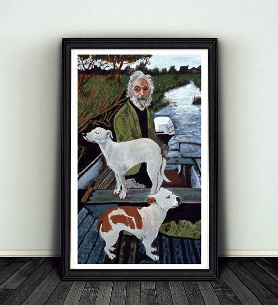 570x626 Goodfellas Movie Prop Poster - Goodfellas Dog Painting Quote