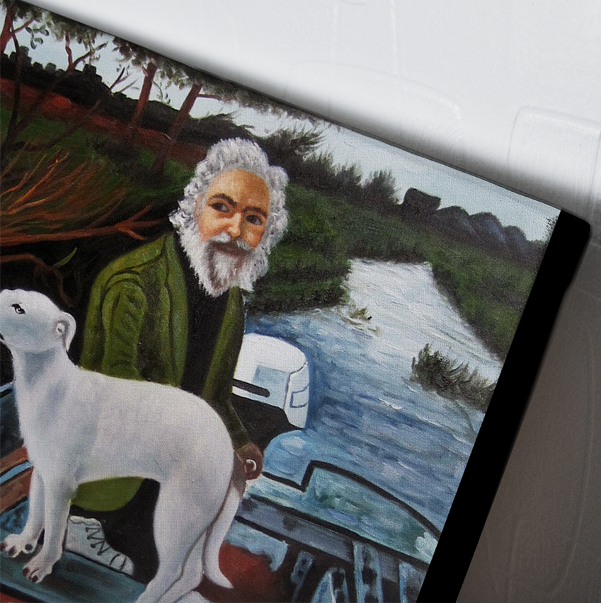 849x852 Paintings Goodfellas Painting - Goodfellas Dog Painting Quote