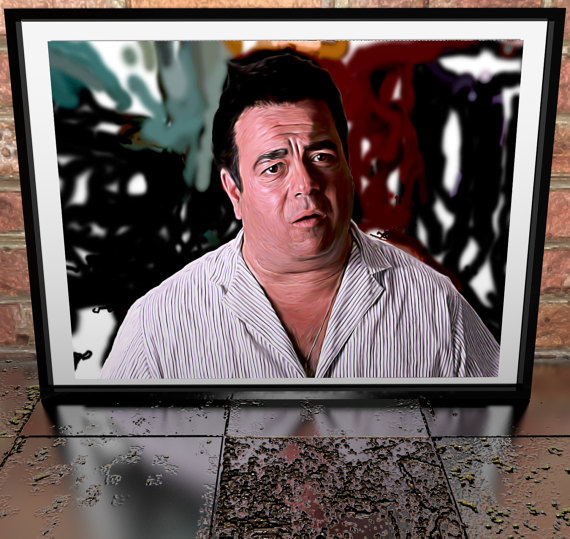 570x539 Paul Sorvino Goodfellas Painting Poster Print Goodfellas - Goodfellas Painting Poster