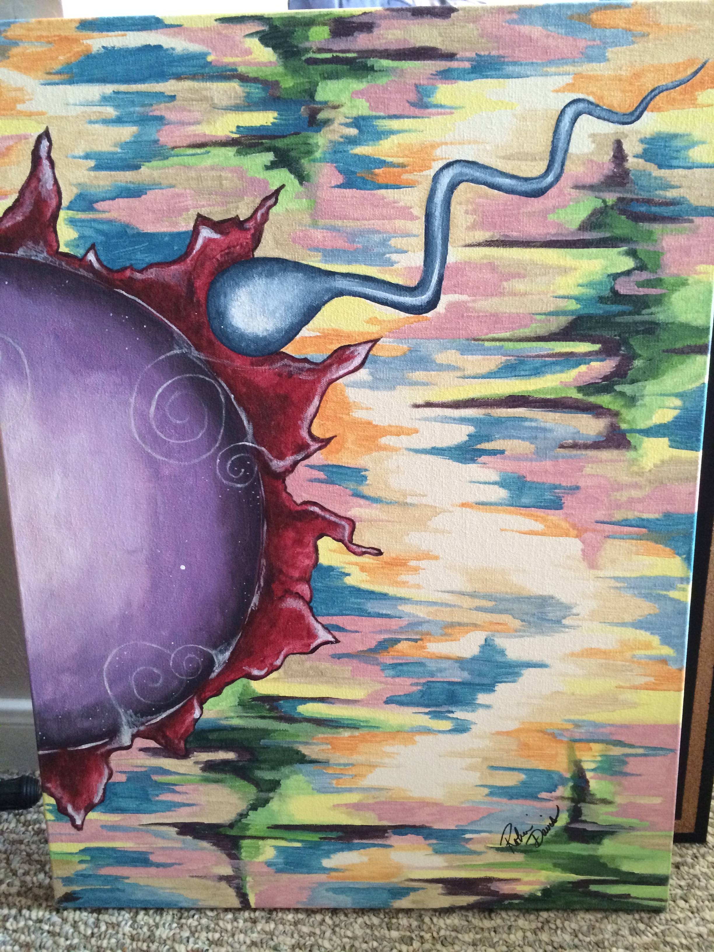 2448x3264 Mother In Law Bought A Painting - Goodwill Painting