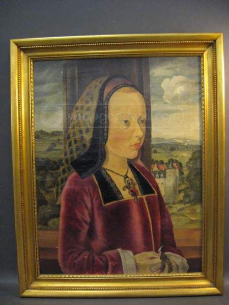 450x600 Oil Painting Portrait Young Royal Girl Austria - Goodwill Painting