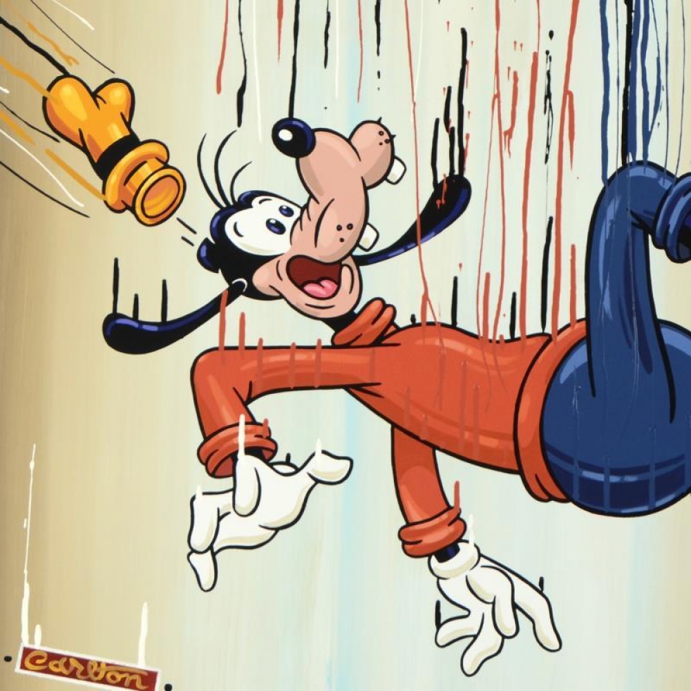 1000x1000 Online Sports Memorabilia Auction Pristine Auction - Goofy Painting