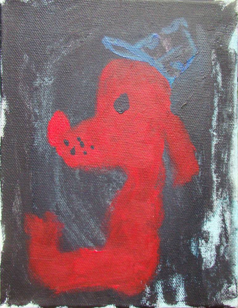 770x993 Saatchi Art Roofied Goofy Painting By Rodolfo Bispo - Goofy Painting