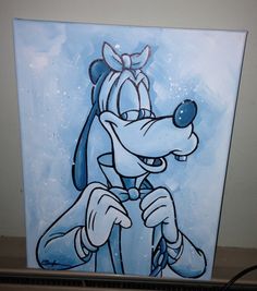 236x267 Disney Sketch Goofy Pillow Goofy Sketches, Pillows - Goofy Painting