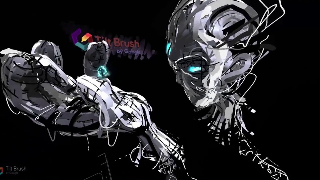 1280x720 Painting Sculpting In Vr With The Htc Vive And Google Tilt Brush - Google Painting