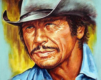 340x270 Michael Douglas Gordon Gekko Wall Street Painting Portrait - Gordon Gekko Painting