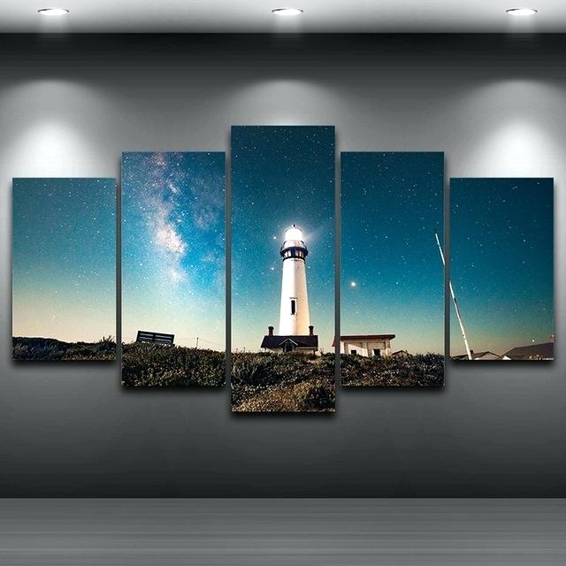 640x640 Lighthouse Oil Painting Lighthouse 2 Original Oil Lighthouse Oil - Gordon Lighthouse Painting