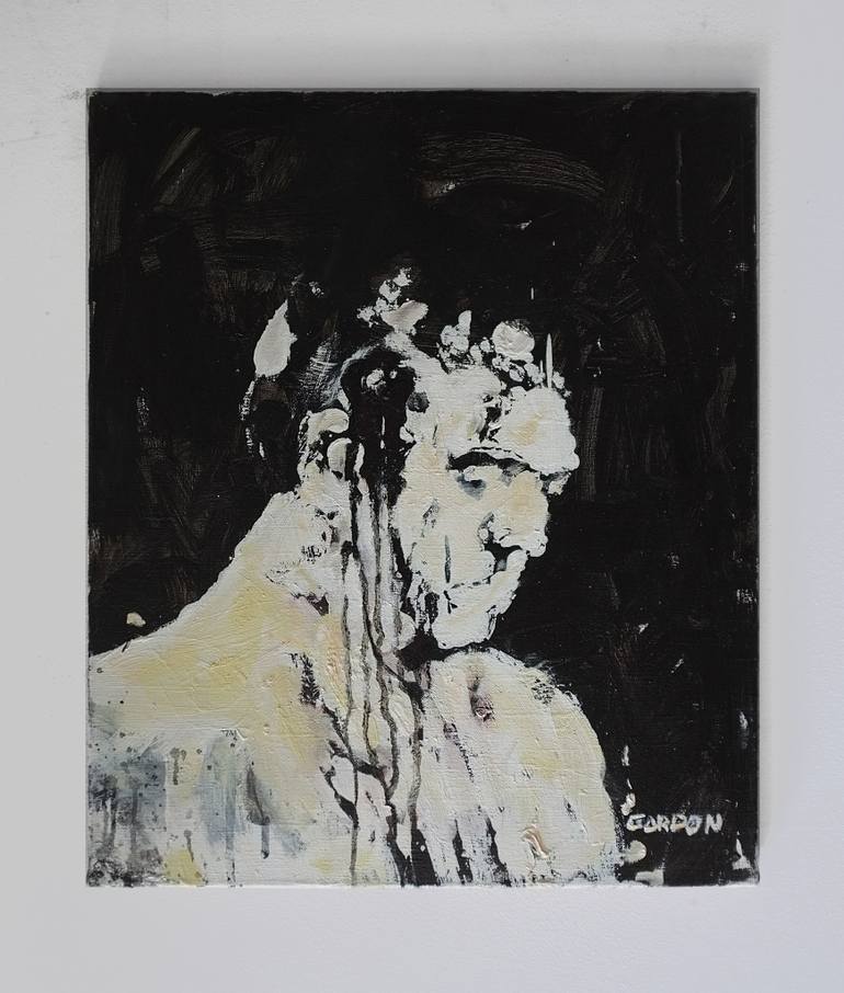 770x906 Saatchi Art Detective Tom Gordon Painting By Slezkin - Gordon Painting