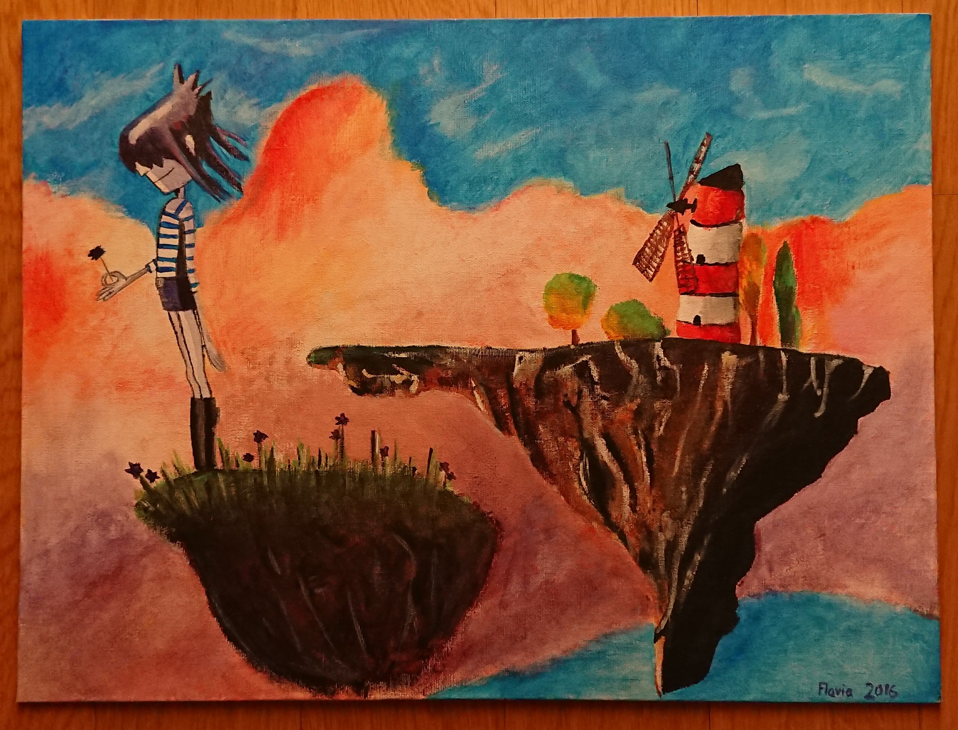 3096x2361 Gorillaz Painting - Gorillaz Painting
